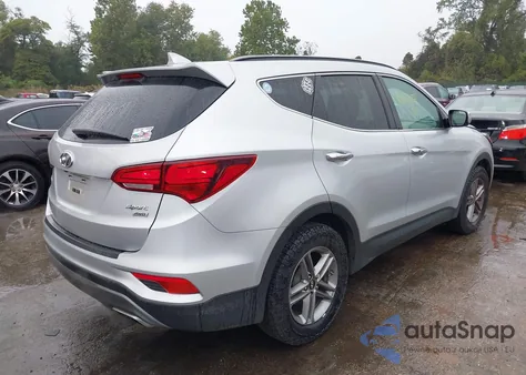 2018 Hyundai Santa Fe Sport 2.4L из США, поврежденный, VIN 5XYZUDLB1JG554353